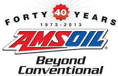 40 yrs  of amsoil logo